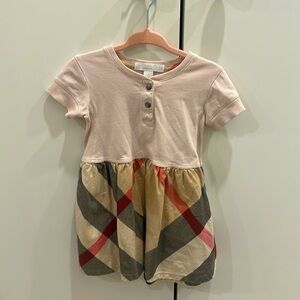 Burberry Girls Nova Check Dress Size 18m